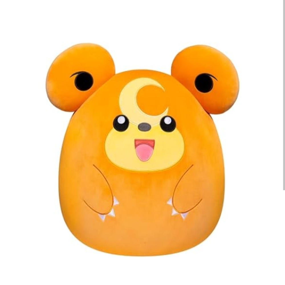 Squishmallows Pokemon 14-Inch Teddiursa Plush